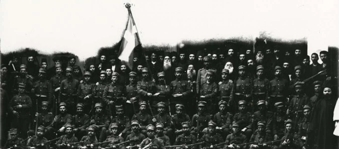 Σαν Σήμερα: 1912 η ελληνική σημαία υψώνεται στο Άγιο Όρος